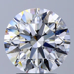 GIA 3.01 Carat Round Brilliant Natural Diamond