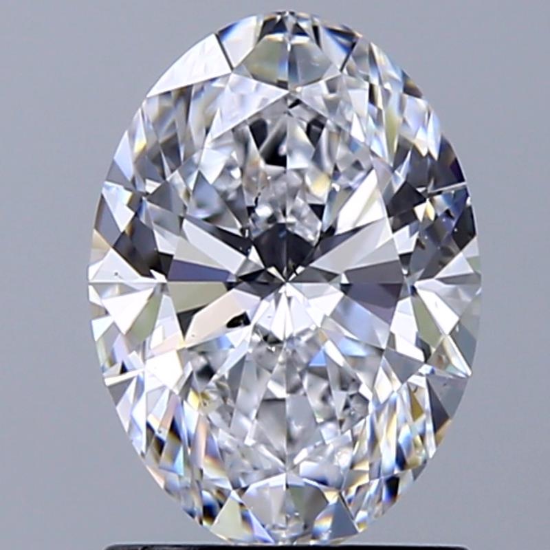 GIA 1.40 Carat Oval Natural Diamond