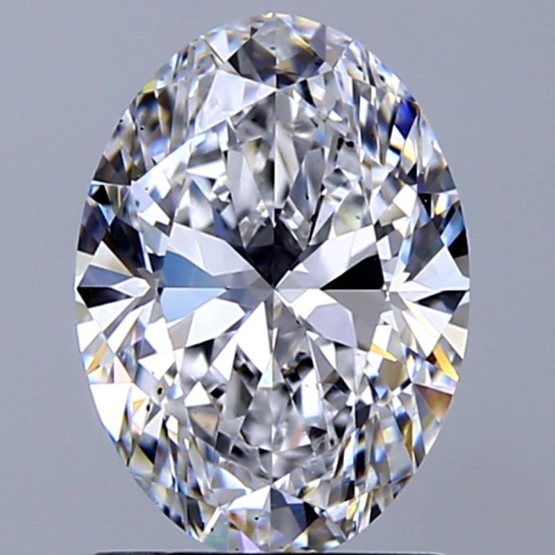 GIA 1.50 Carat Oval Natural Diamond