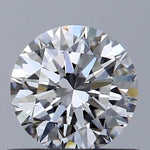 GIA 0.50 Carat Round Brilliant Natural Diamond