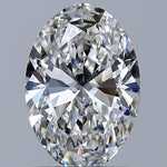 GIA 1.00 Carat Oval Natural Diamond