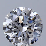 GIA 0.90 Carat Round Brilliant Natural Diamond