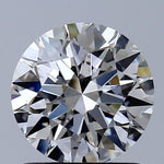 GIA 1.07 Carat Round Brilliant Natural Diamond