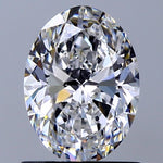 GIA 1.00 Carat Oval Natural Diamond