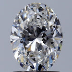 GIA 1.00 Carat Oval Natural Diamond