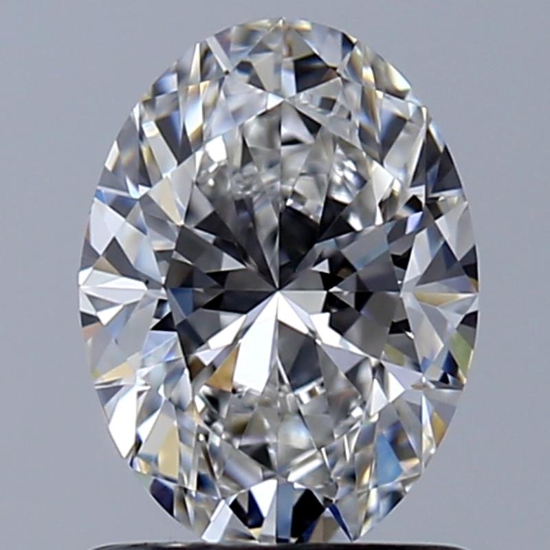 GIA 1.00 Carat Oval Natural Diamond