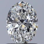 GIA 0.90 Carat Oval Natural Diamond