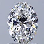 GIA 1.31 Carat Oval Natural Diamond