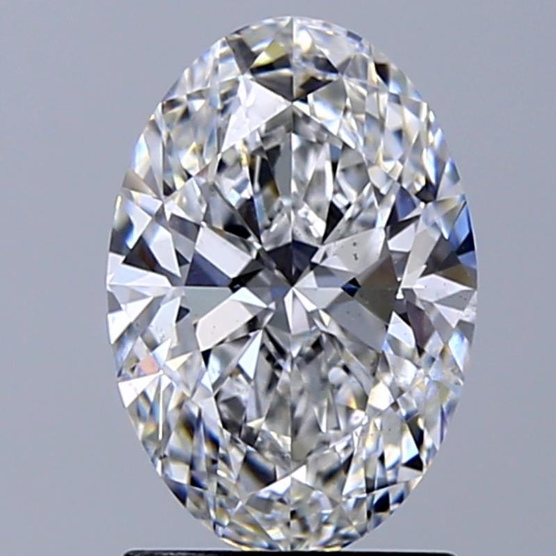 GIA 1.56 Carat Oval Natural Diamond