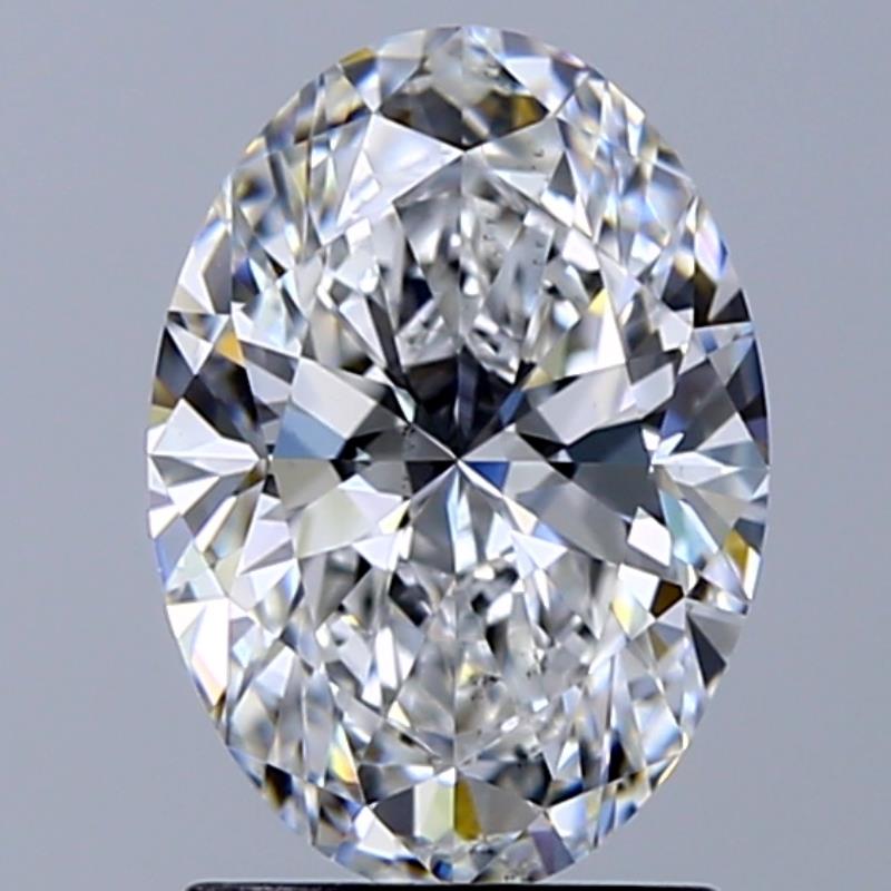 GIA 1.71 Carat Oval Natural Diamond