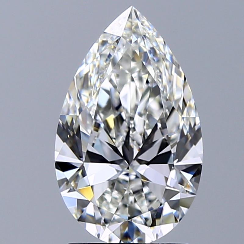 GIA 2.01 Carat Pear Natural Diamond