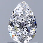 GIA 0.82 Carat Pear Natural Diamond