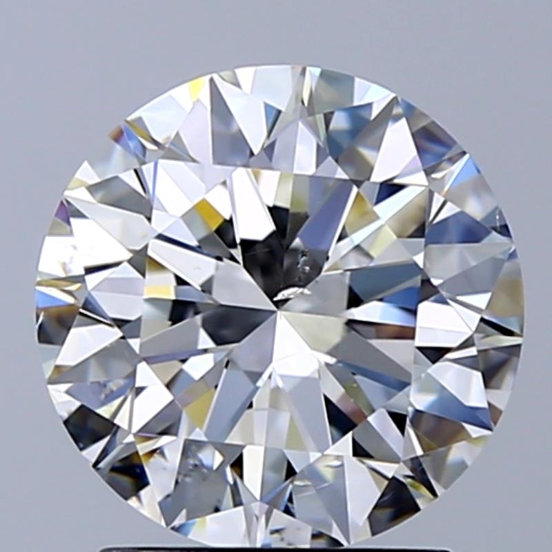 GIA 2.01 Carat Round Brilliant Natural Diamond