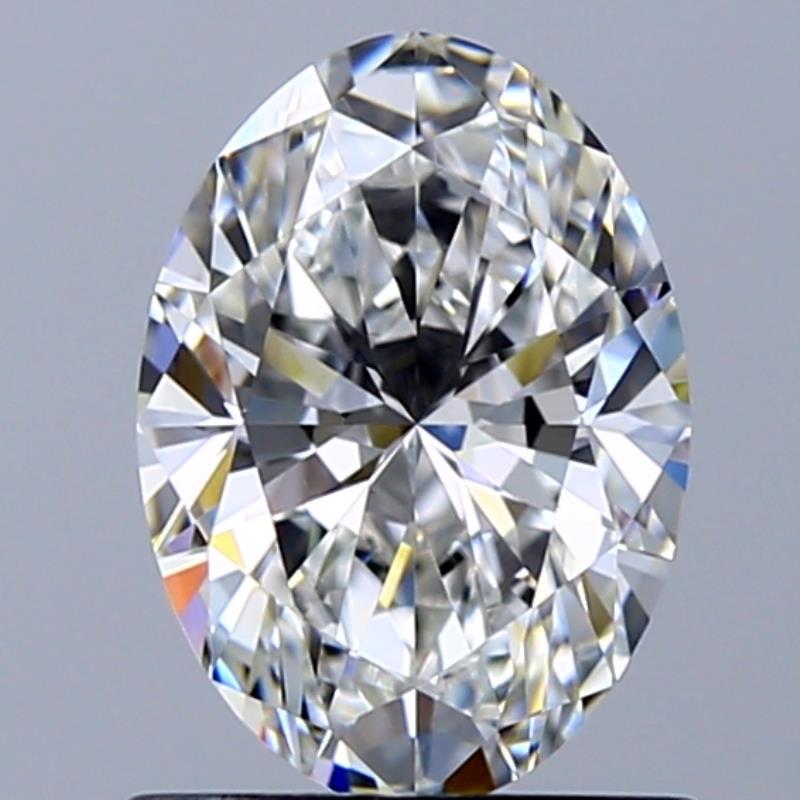GIA 1.00 Carat Oval Natural Diamond