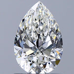 GIA 0.96 Carat Pear Natural Diamond