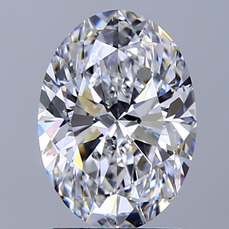 GIA 2.00 Carat Oval Natural Diamond