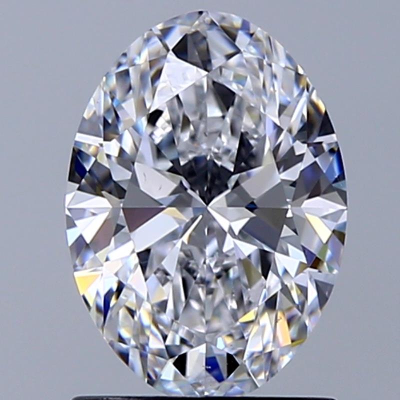 GIA 1.31 Carat Oval Natural Diamond