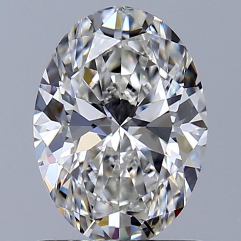 GIA 1.00 Carat Oval Natural Diamond