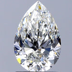 GIA 1.30 Carat Pear Natural Diamond
