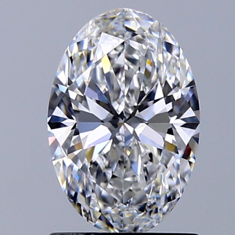 GIA 1.23 Carat Oval Natural Diamond