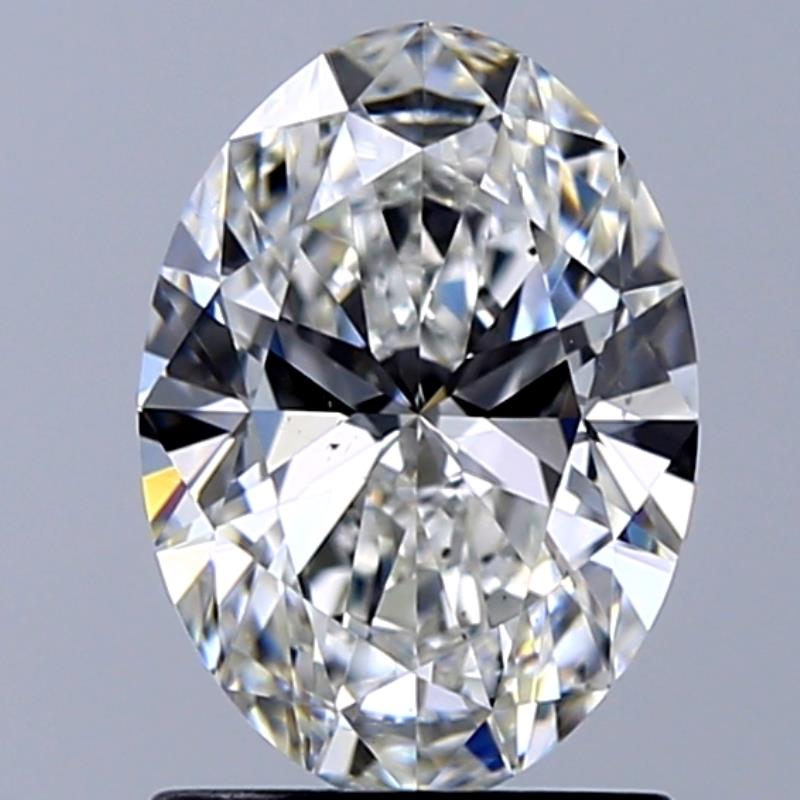 GIA 1.31 Carat Oval Natural Diamond