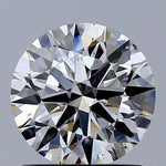 GIA 1.00 Carat Round Brilliant Natural Diamond