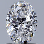 GIA 0.90 Carat Oval Natural Diamond