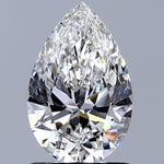 GIA 1.03 Carat Pear Natural Diamond