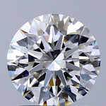 GIA 1.53 Carat Round Brilliant Natural Diamond