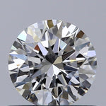 GIA 0.50 Carat Round Brilliant Natural Diamond