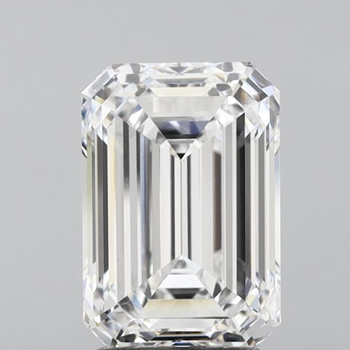 GIA 2.55 Carat Emerald Lab Grown Diamond 人工培育鑽石 實驗室人造鑽石