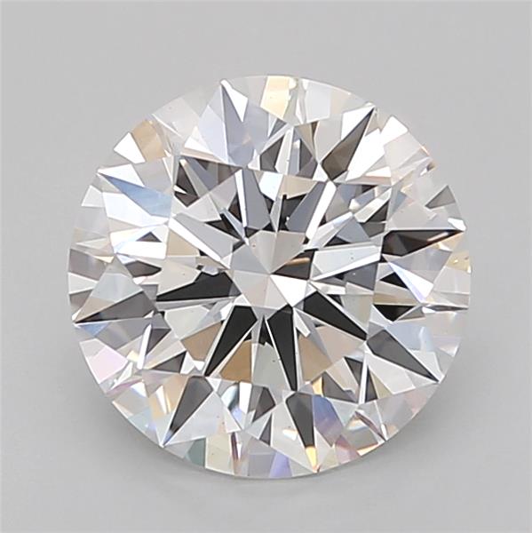 IGI 2.53 Carat Round Brilliant Lab Grown Diamond