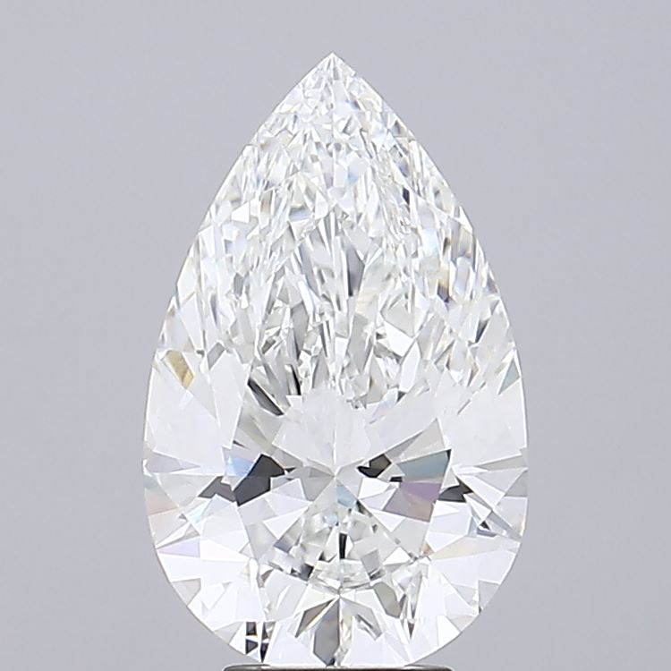 IGI 6.07 Carat Pear Lab Grown Diamond 人工培育鑽石 實驗室人造鑽石