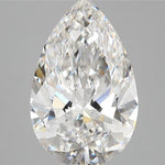 IGI 4.07 Carat Pear Lab Grown Diamond 人工培育鑽石 實驗室人造鑽石