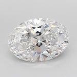 IGI 2.83 Carat Oval Lab Grown Diamond 人工培育鑽石 實驗室人造鑽石