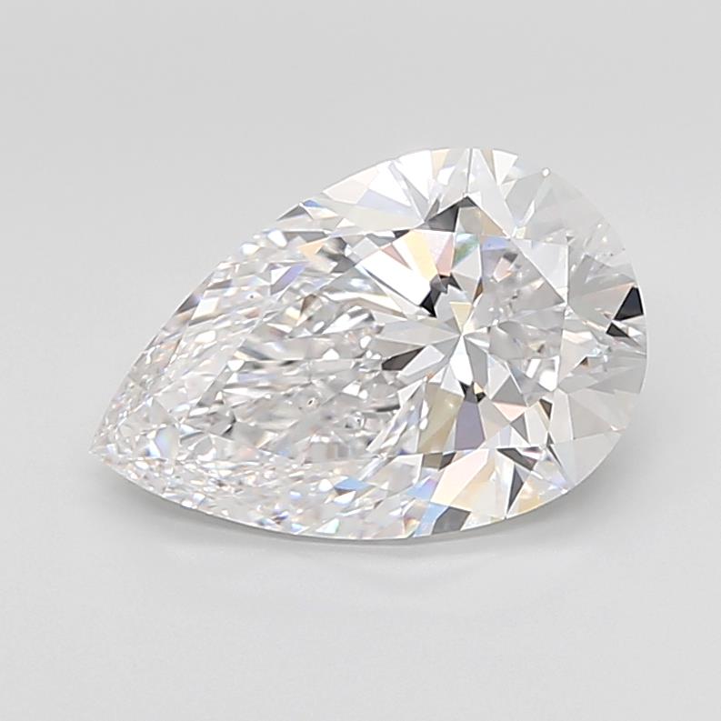 IGI 7.01 Carat Pear Lab Grown Diamond 人工培育鑽石 實驗室人造鑽石