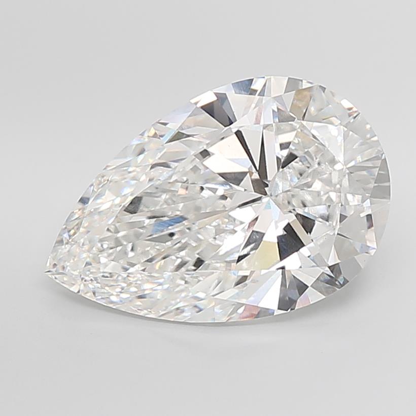 IGI 12.01 Carat Pear Lab Grown Diamond 人工培育鑽石 實驗室人造鑽石