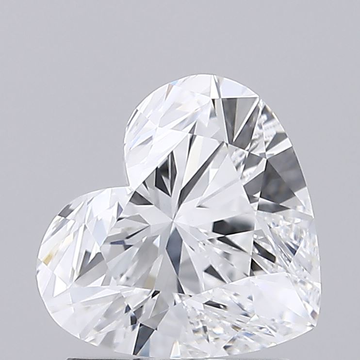 IGI 1.53 Carat Heart Lab Grown Diamond