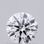 IGI 0.53 Carat Round Brilliant Lab Grown Diamond