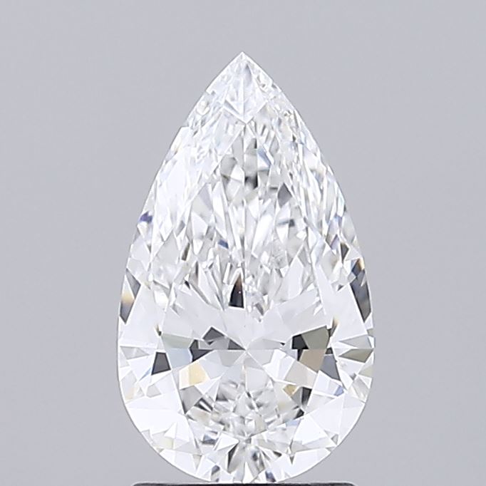 IGI 1.54 Carat Pear Lab Grown Diamond