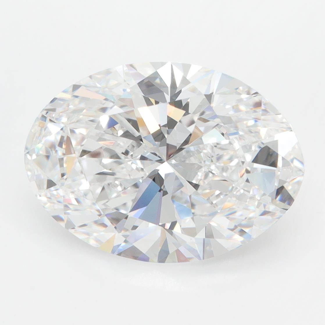 GIA 4.72 Carat Oval Lab Grown Diamond 人工培育鑽石 實驗室人造鑽石