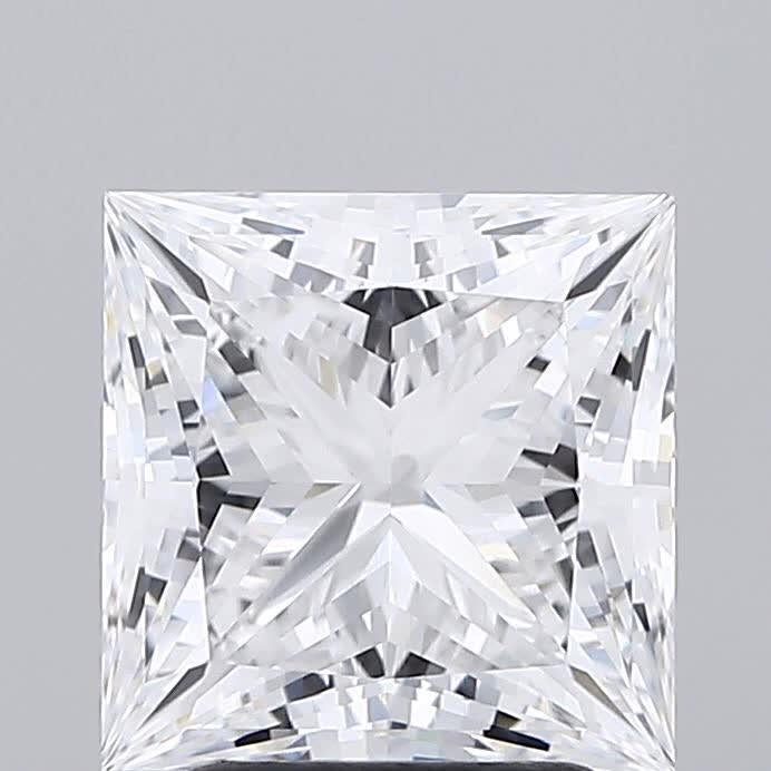 GIA 2.76 Carat Princess Cut Lab Grown Diamond 人工培育鑽石 實驗室人造鑽石
