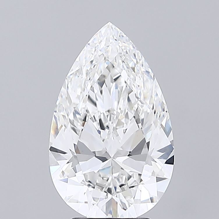 IGI 4.06 Carat Pear Lab Grown Diamond 人工培育鑽石 實驗室人造鑽石