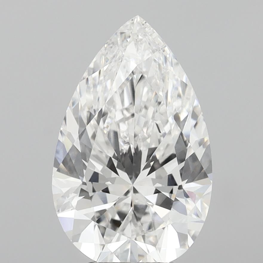 IGI 4.38 Carat Pear Lab Grown Diamond 人工培育鑽石 實驗室人造鑽石