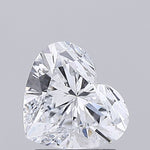 IGI 1.35 Carat Heart Lab Grown Diamond