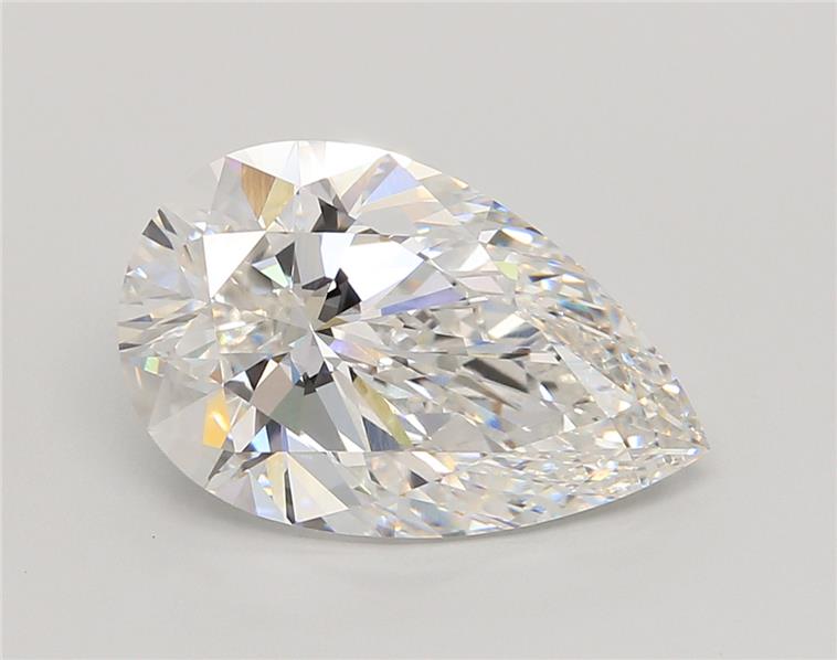 IGI 5.05 Carat Pear Lab Grown Diamond 人工培育鑽石 實驗室人造鑽石