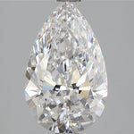 IGI 2.36 Carat Pear Lab Grown Diamond 人工培育鑽石 實驗室人造鑽石