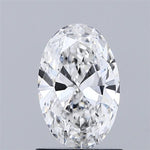 IGI 1.00 Carat Oval Lab Grown Diamond 人工培育鑽石 實驗室人造鑽石