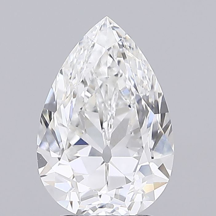 IGI 3.01 Carat Pear Lab Grown Diamond 人工培育鑽石 實驗室人造鑽石