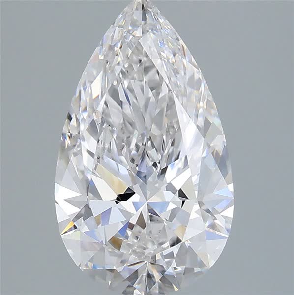 IGI 3.02 Carat Pear Lab Grown Diamond 人工培育鑽石 實驗室人造鑽石